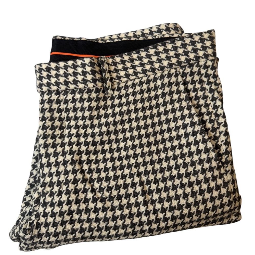 Houndstooth Black and White Men's Pants